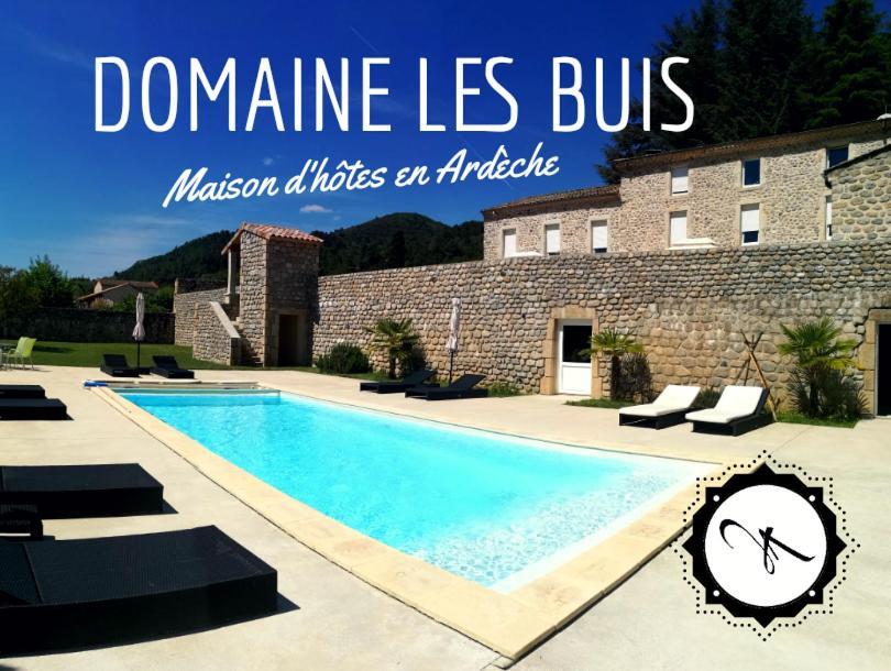 Domaine Les Buis Bed and Breakfast Saint-Fortunat-sur-Eyrieux Exteriör bild
