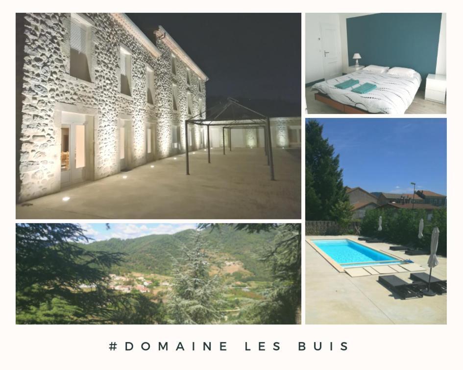 Domaine Les Buis Bed and Breakfast Saint-Fortunat-sur-Eyrieux Exteriör bild