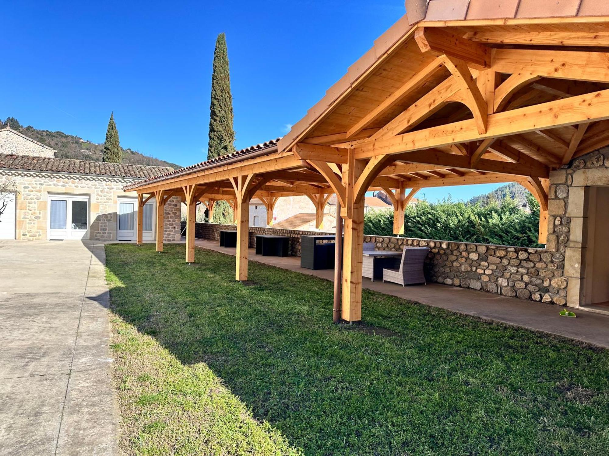 Domaine Les Buis Bed and Breakfast Saint-Fortunat-sur-Eyrieux Exteriör bild