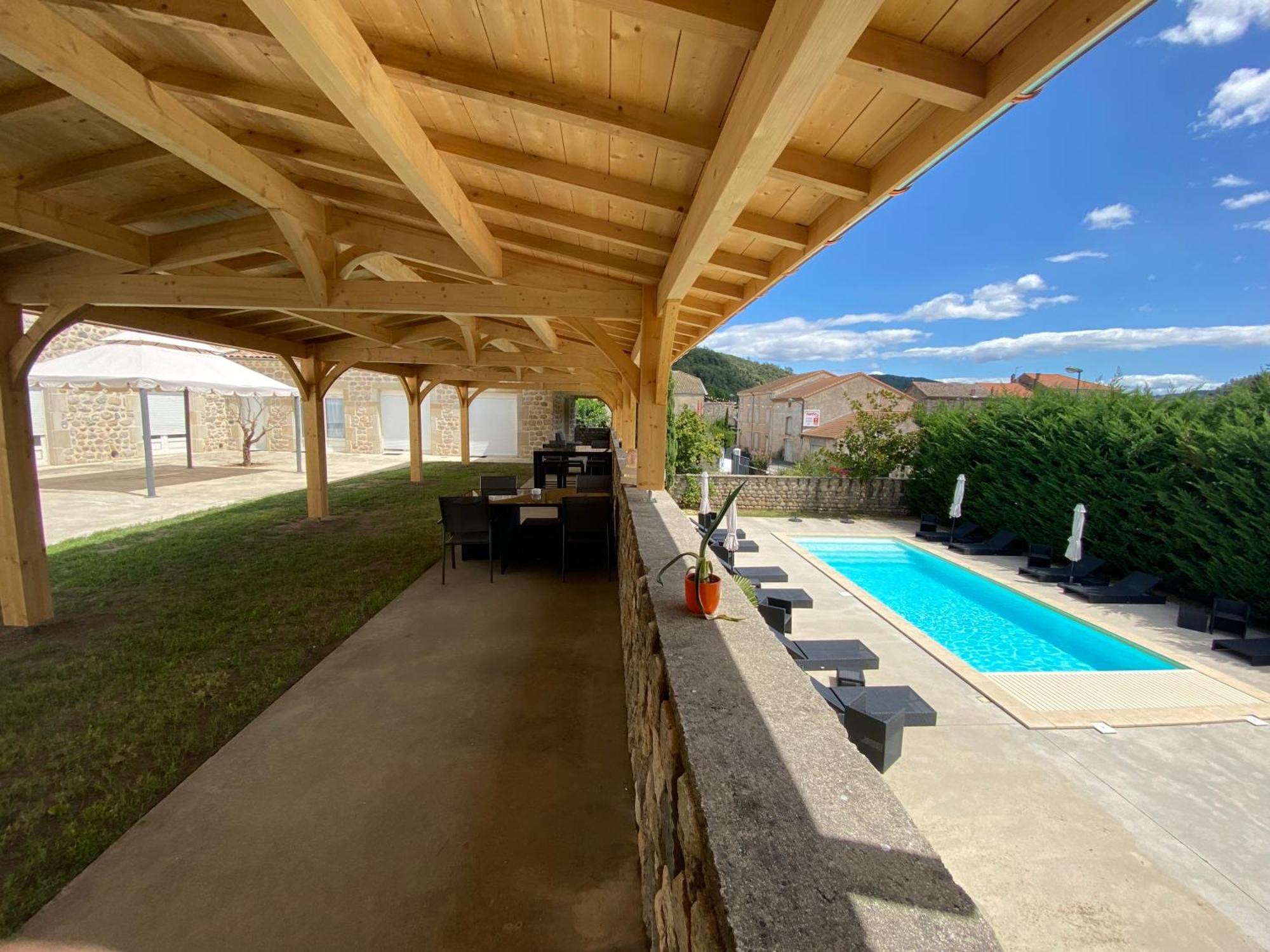 Domaine Les Buis Bed and Breakfast Saint-Fortunat-sur-Eyrieux Exteriör bild