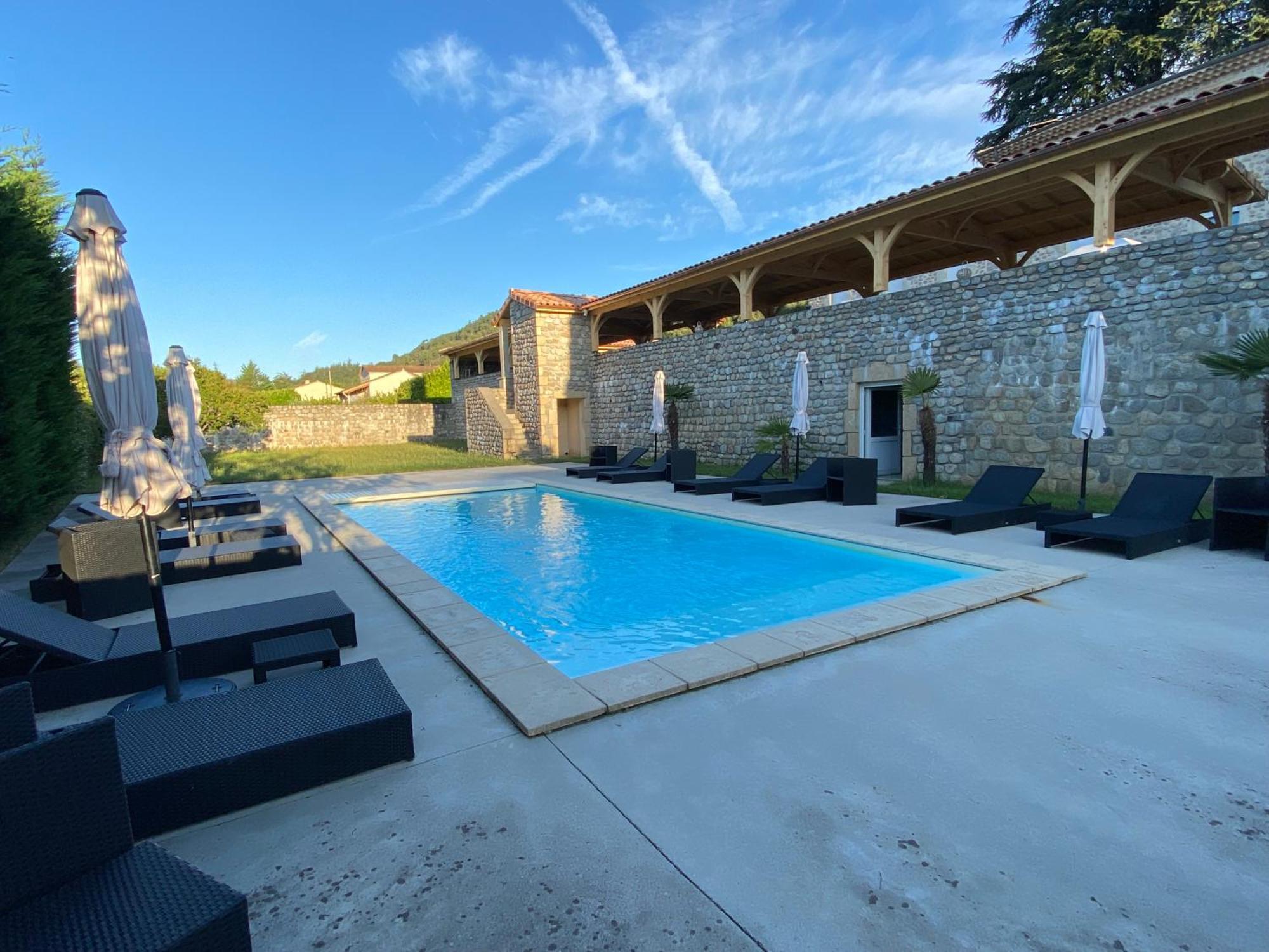 Domaine Les Buis Bed and Breakfast Saint-Fortunat-sur-Eyrieux Exteriör bild